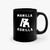 Muhammad Ali Manilla Gorilla Rare Ali Ceramic Mugs