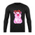 Pig Bandana Cute Long Sleeve T-Shirt