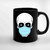 Skull With Face Mask Funny Hilarious Halloween Costume Ceramic Mugs