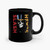 Slash Double Slash With Skulls Ceramic Mugs