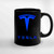 Tesla Logo Blue Ceramic Mugs