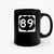 Us Highway Route 89 Ceramic Mugs