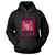 Rush 1 A4 1977 Reproduction Concert  Hoodie