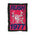 Rush 1 A4 1977 Reproduction Concert  Blanket