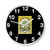 2022 Phishcharleston Yellow Silkscreen Concert  Wall Clocks