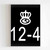 Rachel Green Birthday Number Matte Poster
