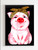 Cute Pig With Leopard Bandana Poster Cute Pig With Leopard Bandana Poster