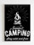 Summer Camping Stay Wild And Free Poster