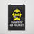 Gun Violence Skeleton Stop Poster