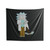 Rick Minecraft Rick And Morty Wall Tapestries