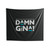 Damn Gina Funny Retro Martin Humor Wall Tapestries