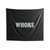 Whore Graphic Wall Tapestries