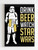Stormtrooper Drink Beer Poster