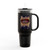 Lips Canvas Art Insulated Travel Mug Lips Canvas Art Insulated Travel Mug