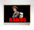 Rambo Survive Wallpaper Poster