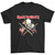 Iron Maiden Tour Crossed Flags Man's T-Shirt Tee