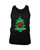 Christmas Tree Monogram Man's Tank Top