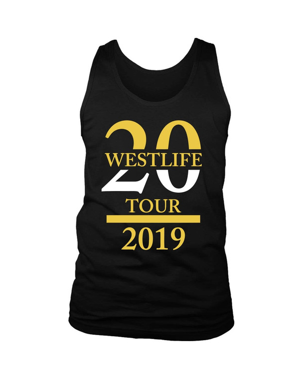 Westlife Concert Tour 2019 Man's Tank Top