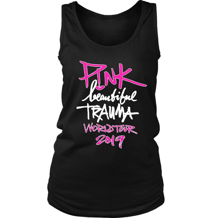 Pink Beautiful Trauma World Tour P!Nk Singer Women's Tank Top