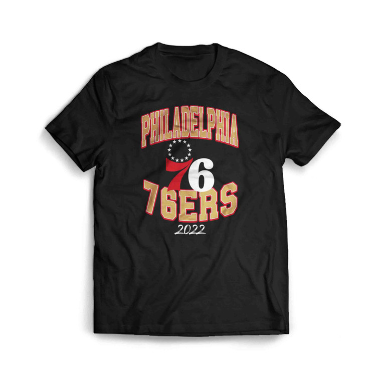 Philadelphia 76ers 2022 Basketball Men's T-Shirt Tee
