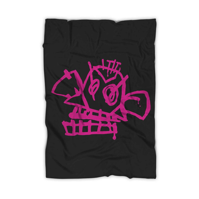 Arcane Jinx Monkey Logo Blanket