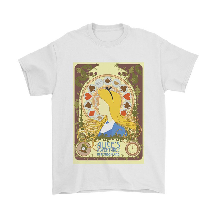 Alices Adventures In Wonderland Man's T-Shirt Tee