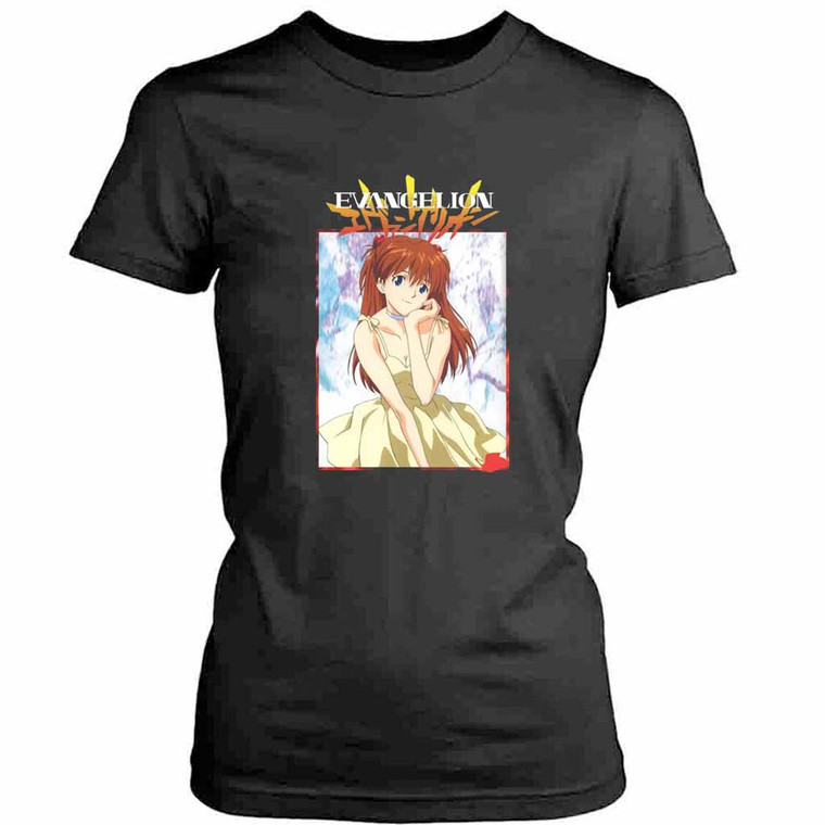 Evangelion Anime Why Womens T-Shirt Tee