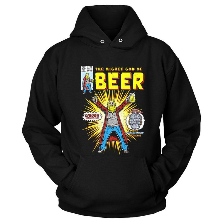 Mighty God Of Beer Unisex Hoodie