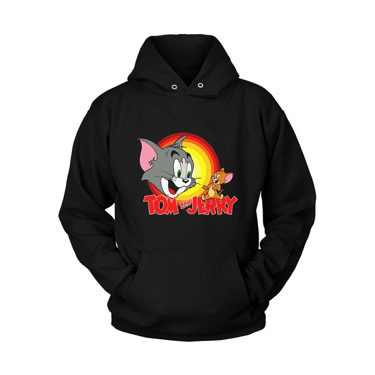 Red tom and jerry hoodie Clearance
