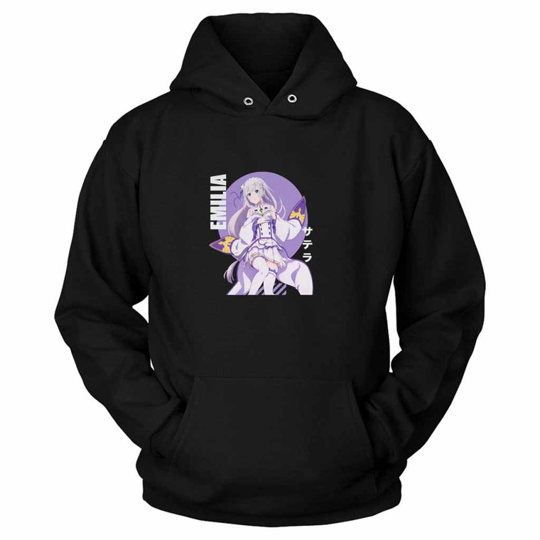 Zero Emilia Anime Logo Art Hoodie