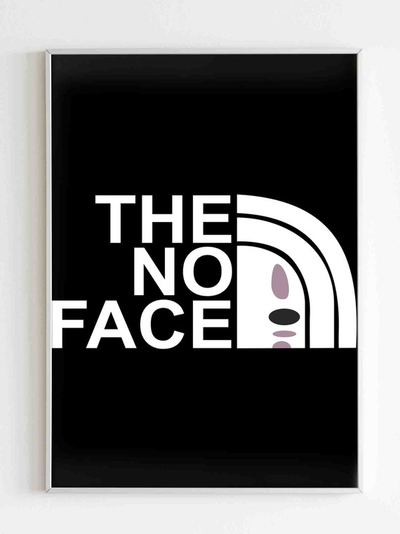 The No Face Spirited Away Poster