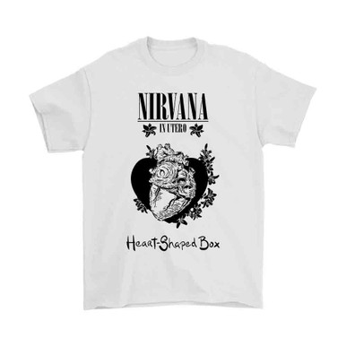 Nirvana Heart Shaped Box Man's T-Shirt Tee