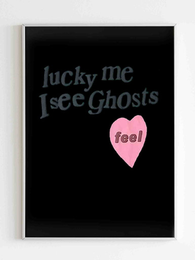 Lucky me i see ghosts meaning Clearance
