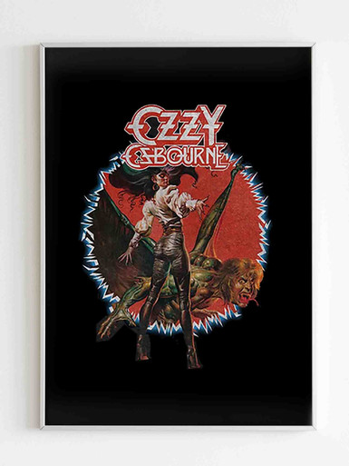 ozzy osbourne ultimate sin poster