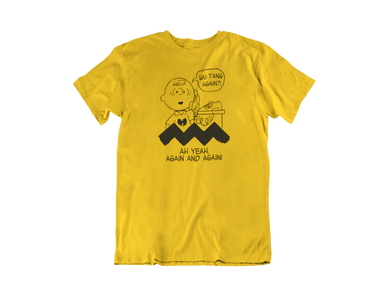 Wu Tang Clan Peanuts Charlie Brown Man's T-Shirt Tee