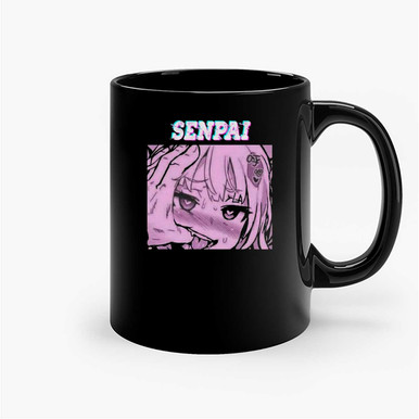Ahegao Face Senpai Anime Girl Otaku Street Style Waifu
