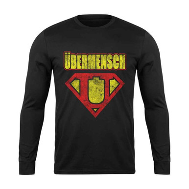 Ubermensch Logo Retro Long Sleeve T-Shirt