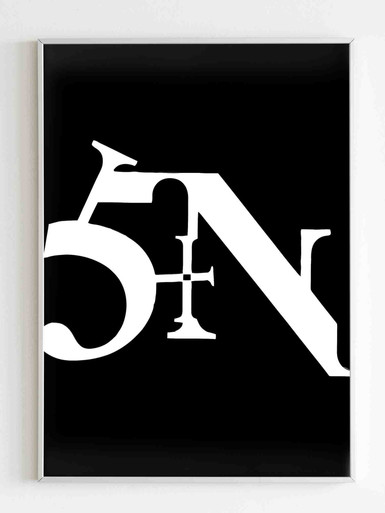 Nine Inch Nails Nin Sin Logo Poster