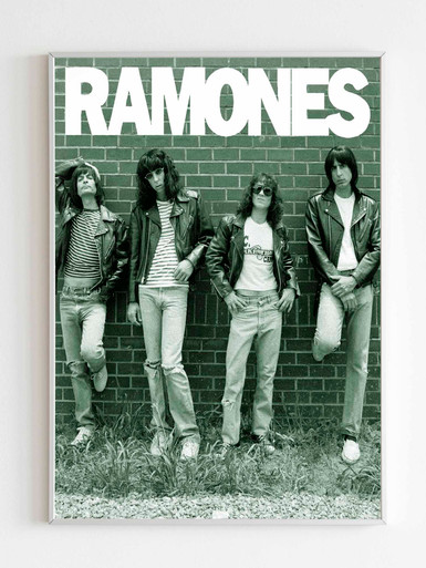 Ramones Band Rock Poster