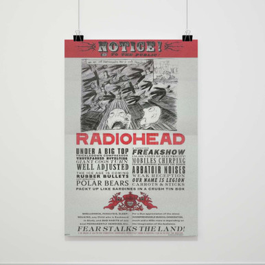 RADIOHEAD / The Giant Businessman ポスター