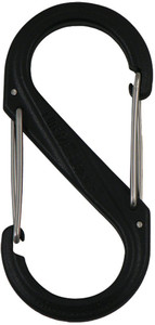 Nite Ize S-Biner Plastic #2 | Black Nite Ize S-Biner Plastic #2 | Black
