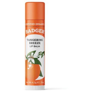 Badger Lip Balm Tangerine Organic | .15Oz Badger Lip Balm Tangerine Organic | .15Oz