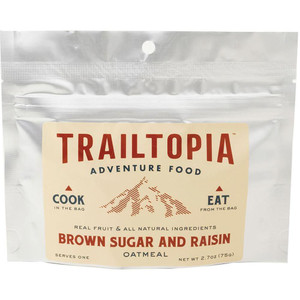 Trailtopia Brown Sugar Raisin Oatmeal Trailtopia Brown Sugar Raisin Oatmeal