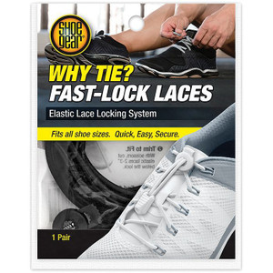 Shoe Gear Why Tie Fast Lock Laces | Black Shoe Gear Why Tie Fast Lock Laces | Black