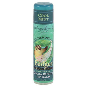 Badger Cool Mint Cocoa Lip Balm Badger Cool Mint Cocoa Lip Balm