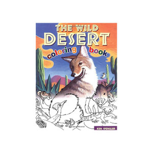 National Book - Wild Desert Coloring Book
