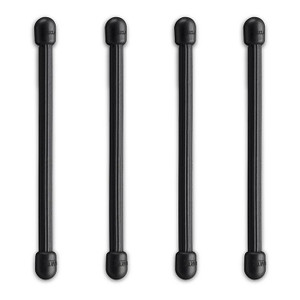 Nite Ize Gear Tie 3"-Black | 4 Pack Nite Ize Gear Tie 3"-Black | 4 Pack