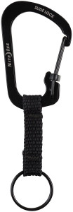 Nite Ize Slidelock Key Ring | Black Nite Ize Slidelock Key Ring | Black