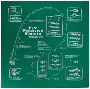 The Printed Image Fly Fishing Knots Bandana The Printed Image Fly Fishing Knots Bandana