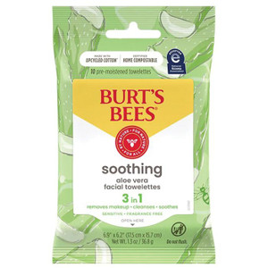 Burt's Bees Facial Towelettes Sens | 30 Count Burt's Bees Facial Towelettes Sens | 30 Count